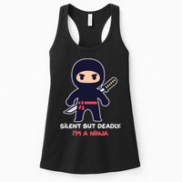Silent But Deadly I'm A Ninja Womens Tank Top