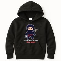 Silent But Deadly I'm A Ninja Kids Hoodie