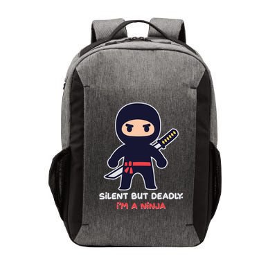 Silent But Deadly I'm A Ninja Vector Backpack