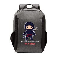 Silent But Deadly I'm A Ninja Vector Backpack