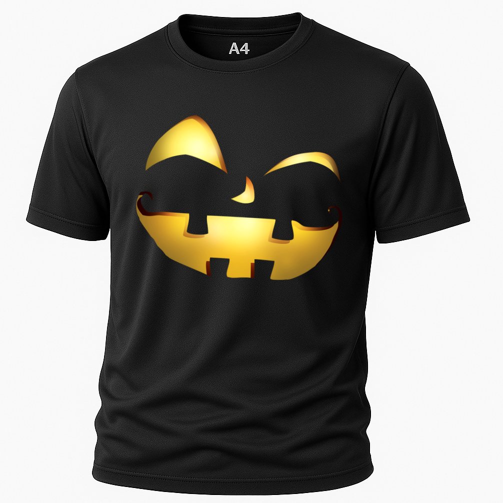 Silly Cool Jack O Lantern Face Performance Shirt