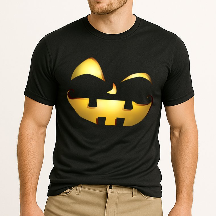 Silly Cool Jack O Lantern Face Performance Shirt