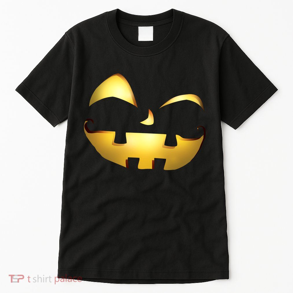 Silly Cool Jack O Lantern Face Tall T-Shirt