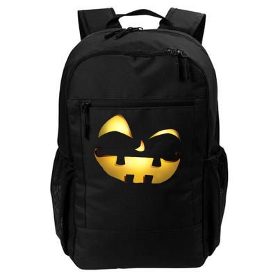 Silly Cool Jack O Lantern Face Daily Commute Backpack