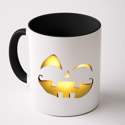 Silly Cool Jack O Lantern Face Mug
