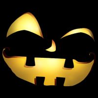 Silly Cool Jack O Lantern Face Flatbill Hat