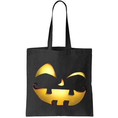 Silly Cool Jack O Lantern Face Bag