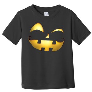 Silly Cool Jack O Lantern Face Toddler T-Shirt