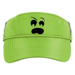 Silly Ghost Face Adult Drive Performance Visor