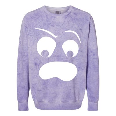 Silly Ghost Face Colorblast Crewneck Sweatshirt