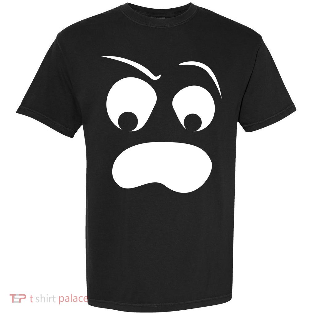 Silly Ghost Face Garment-Dyed Heavyweight T-Shirt