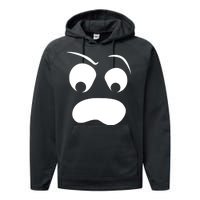 Silly Ghost Face Performance Fleece Hoodie