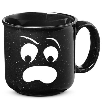 Silly Ghost Face 15oz Campfire Ceramic Mug