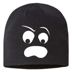 Silly Ghost Face Sustainable Beanie