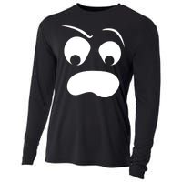 Silly Ghost Face Cooling Performance Long Sleeve Crew