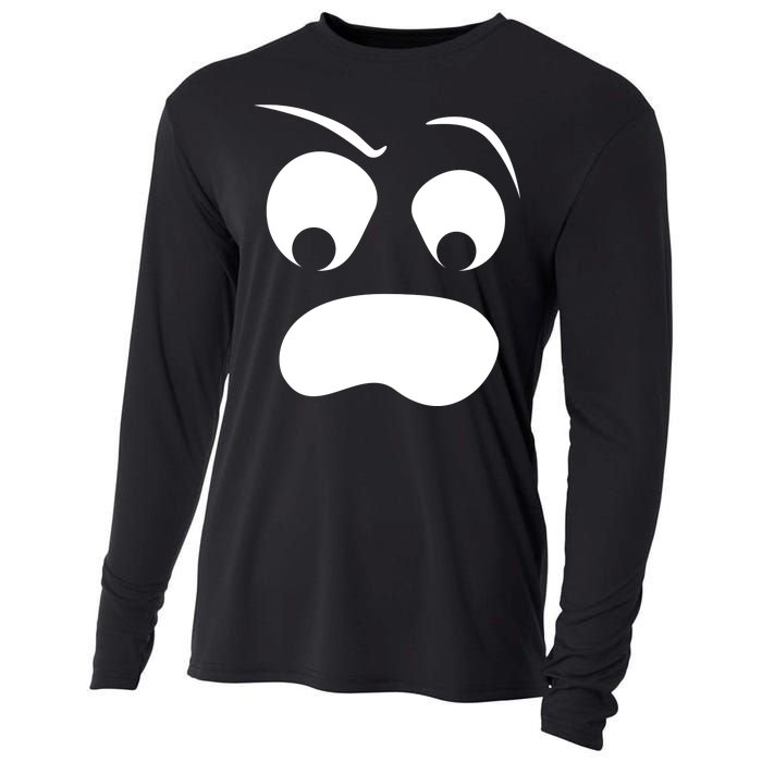 Silly Ghost Face Cooling Performance Long Sleeve Crew