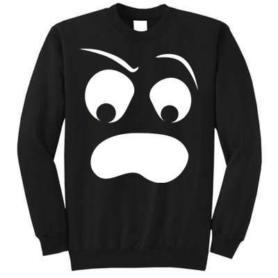 Silly Ghost Face Tall Sweatshirt