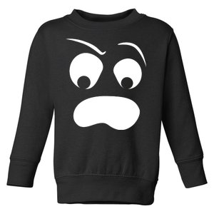 Silly Ghost Face Toddler Sweatshirt