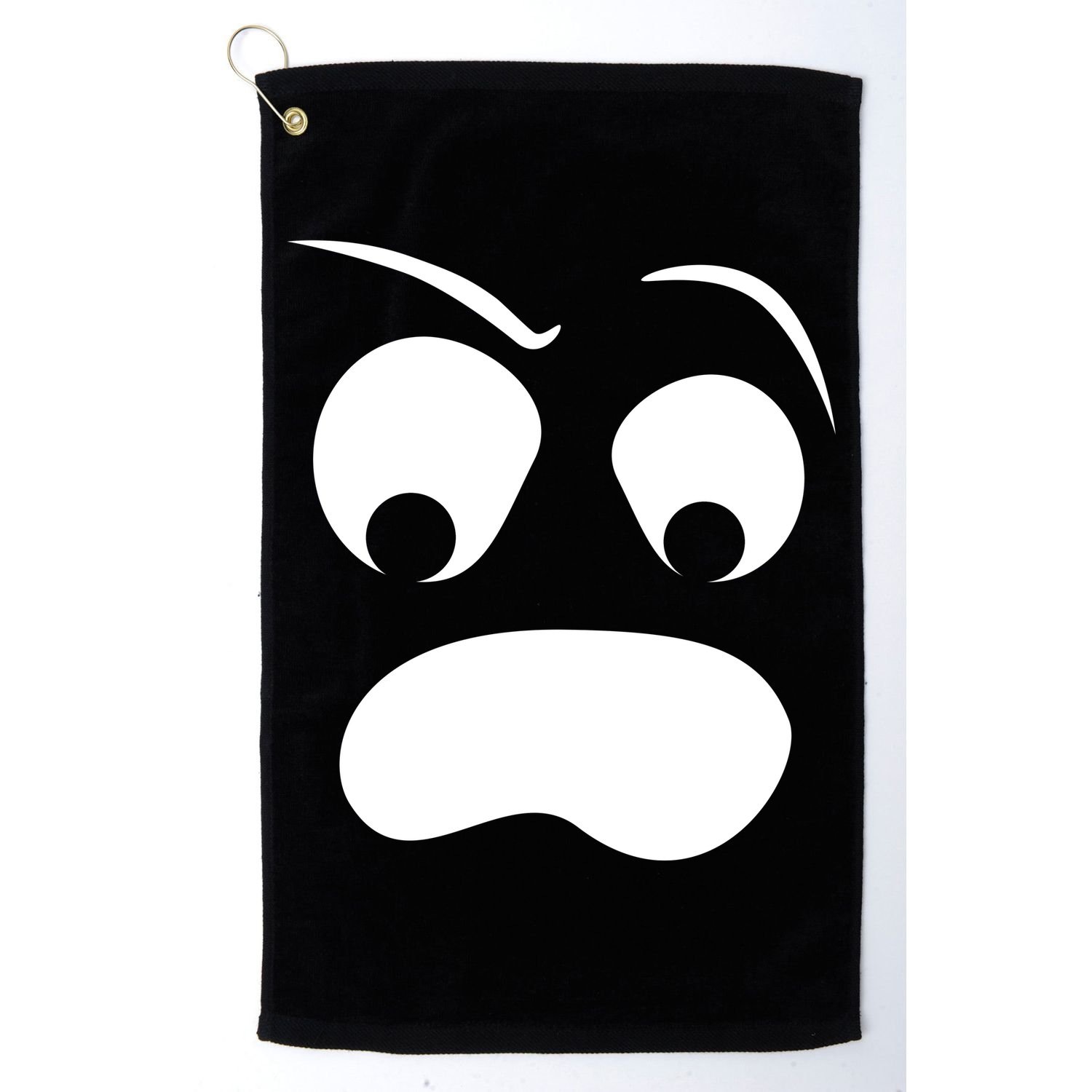 Silly Ghost Face Golf Towel