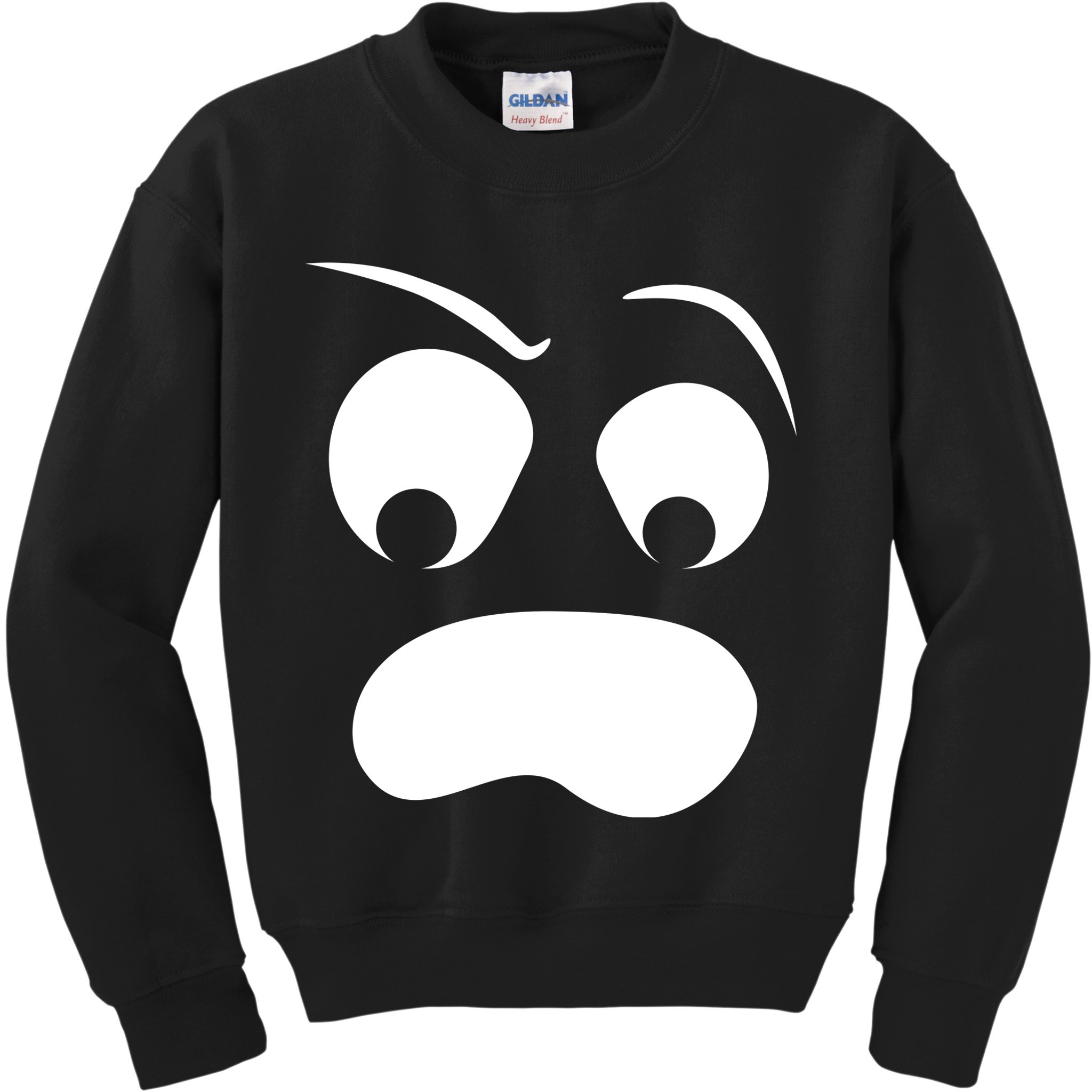 Silly Ghost Face Kids Sweatshirt