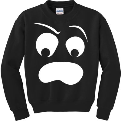 Silly Ghost Face Kids Sweatshirt