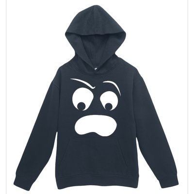 Silly Ghost Face Urban Pullover Hoodie