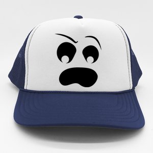 Silly Ghost Face Trucker Hat