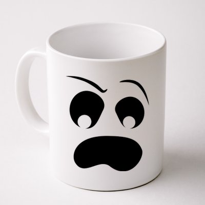 Silly Ghost Face Coffee Mug