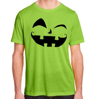 Silly Jack O' Lantern Face Adult ChromaSoft Performance T-Shirt