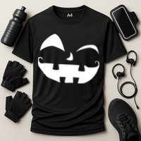 Silly Jack O' Lantern Face Cooling Performance Crew T-Shirt