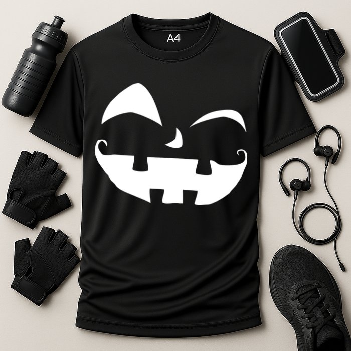 Silly Jack O' Lantern Face Cooling Performance Crew T-Shirt