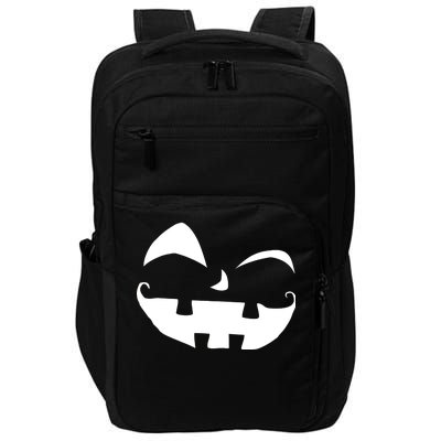 Silly Jack O' Lantern Face Impact Tech Backpack