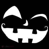 Silly Jack O' Lantern Face Sustainable Bucket Hat