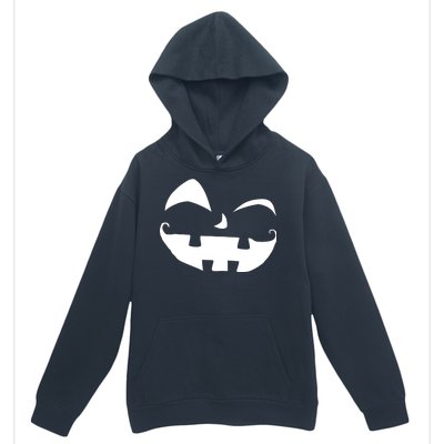 Silly Jack O' Lantern Face Urban Pullover Hoodie