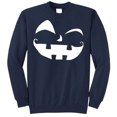 Silly Jack O' Lantern Face Tall Sweatshirt