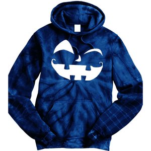 Silly Jack O' Lantern Face Tie Dye Hoodie