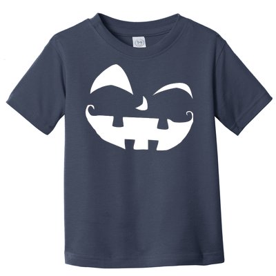 Silly Jack O' Lantern Face Toddler T-Shirt