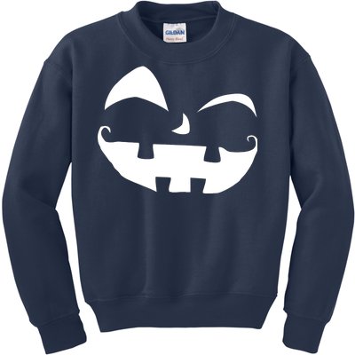 Silly Jack O' Lantern Face Kids Sweatshirt