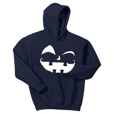 Silly Jack O' Lantern Face Kids Hoodie