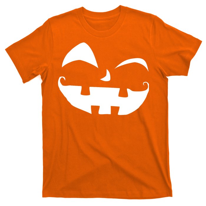 Silly Jack O' Lantern Face T-Shirt