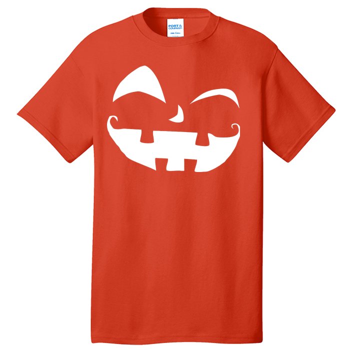 Silly Jack O' Lantern Face Tall T-Shirt