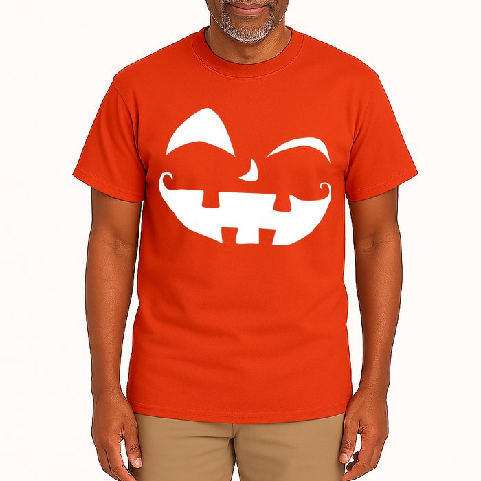 Silly Jack O' Lantern Face Tall T-Shirt