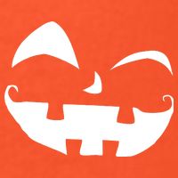 Silly Jack O' Lantern Face Tall T-Shirt