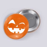 Silly Jack O' Lantern Face Button