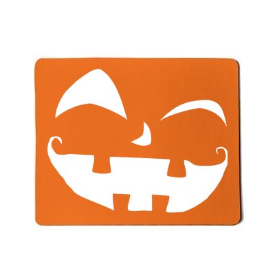 Silly Jack O' Lantern Face Mousepad