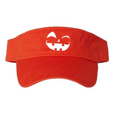 Silly Jack O' Lantern Face Valucap Bio-Washed Visor