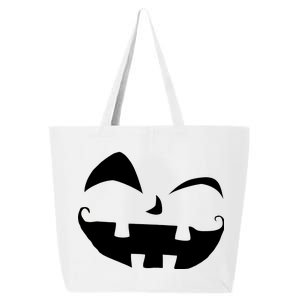 Silly Jack O' Lantern Face 25L Jumbo Tote