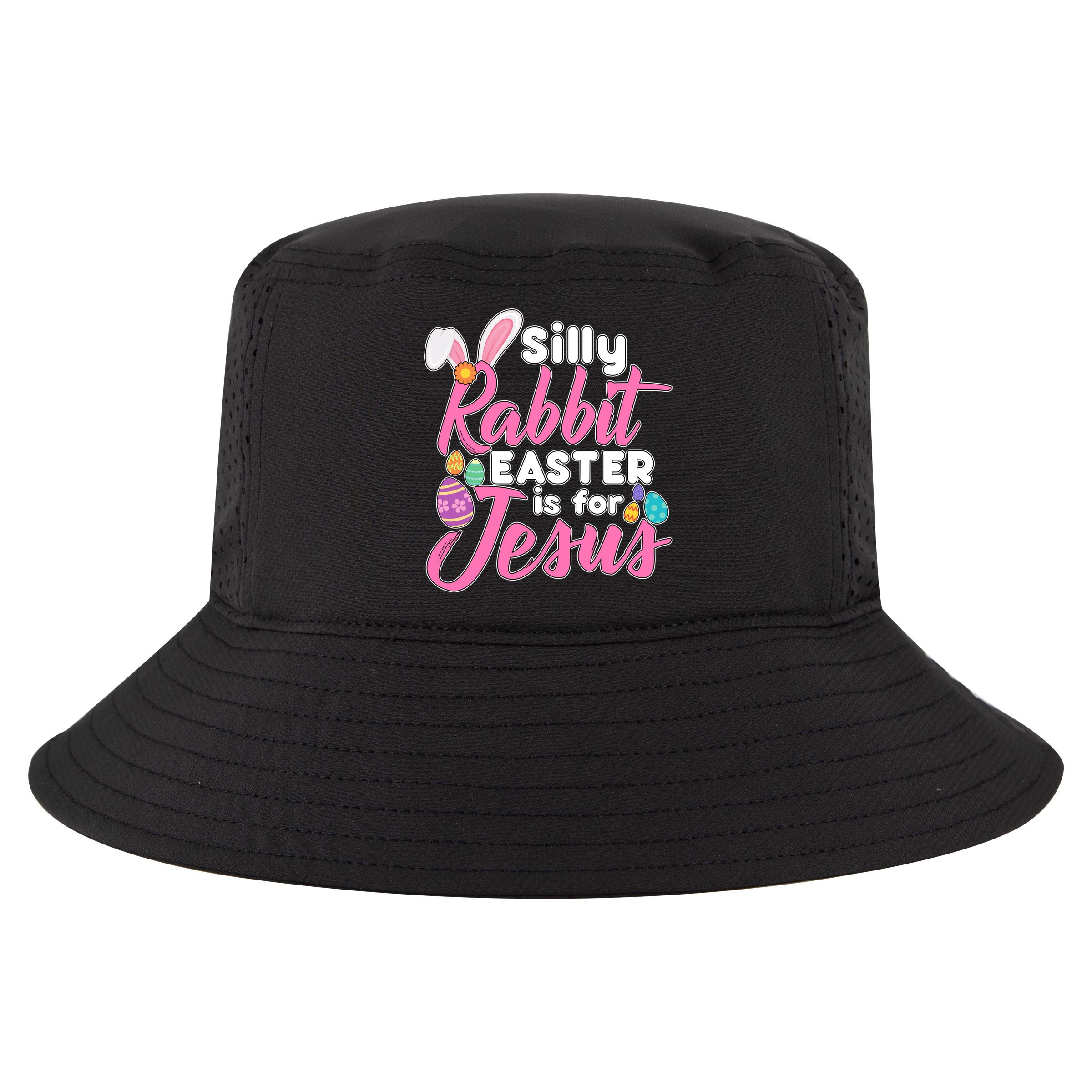 Silly Rabbit Easter Is For Jesus Cool Comfort Performance Bucket Hat
