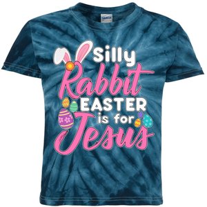 Silly Rabbit Easter Is For Jesus Kids Tie-Dye T-Shirt