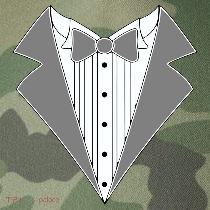 Silver Tuxedo Wedding Tux Legacy Tie Dye Trucker Hat
